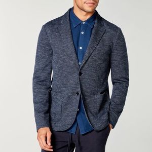 BI-COLOR BIRDSEYE SOFT BLAZER